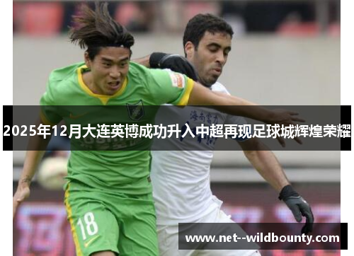2025年12月大连英博成功升入中超再现足球城辉煌荣耀